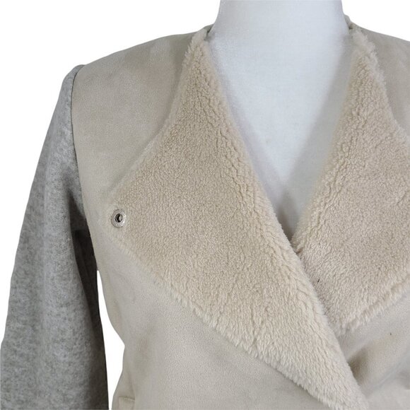 BB Dakota Glenna Faux Suede Sherpa Jacket - Picture 5 of 14